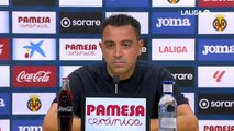 Rueda de prensa de Xavi Hernández tras el Villarreal vs. Barcelona de LaLiga EA Sports