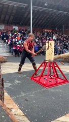 Lumberjack Competition in Alaska