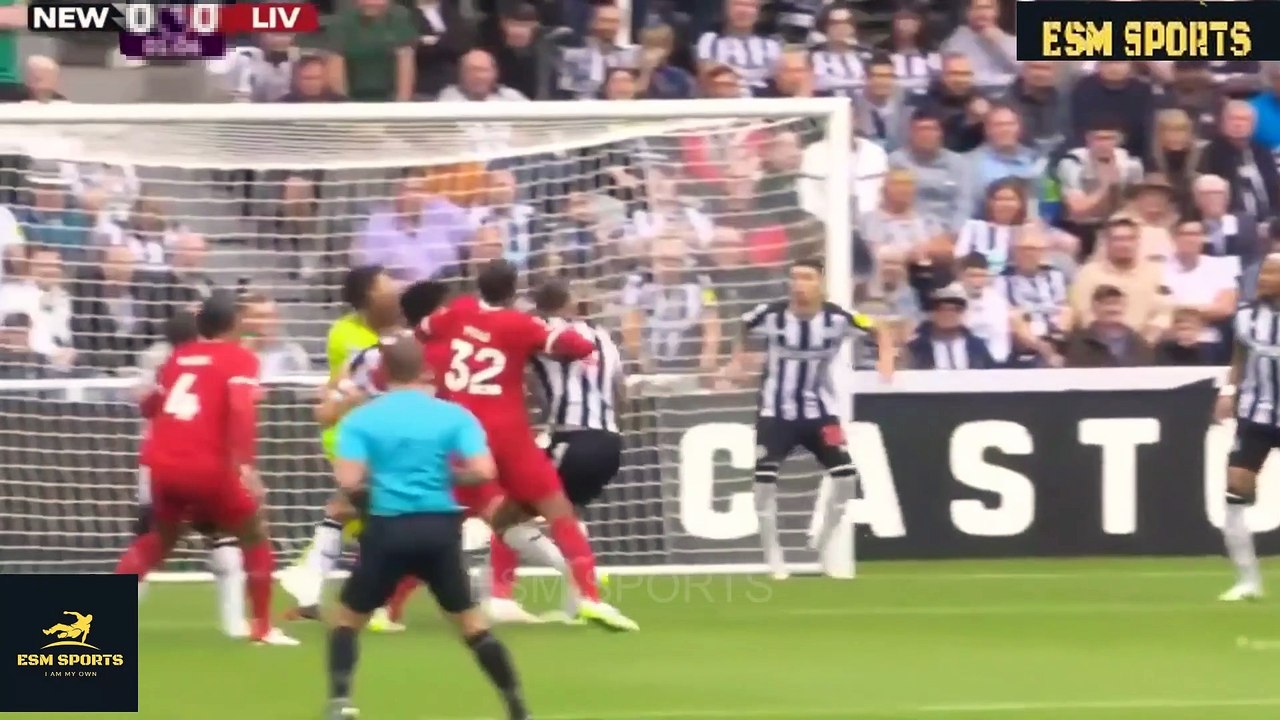 Newcastle United vs Liverpool 1-2 All Goals & Highlights