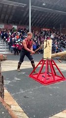 Lumberjack Competition in Alaska
