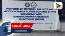 Comelec, ikinasa ang pag-imprenta ng karagdagang balota para sa BSKE