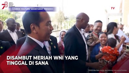 Aksi Paspampres Kenya Rela Terhimpit Demi Lindungi Jokowi