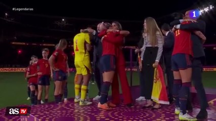 Video: The controversial moment Rubiales kissed Spain star Jenni Hermoso