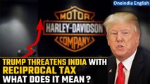 Donald Trump doubles down on Reciprocal Tax for India if he is US President again | Oneindia News