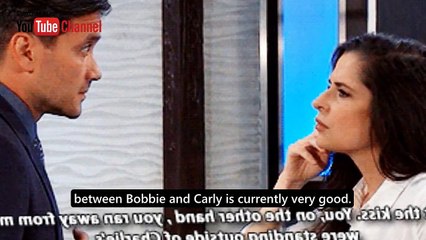 Bobbie's death brings Carly and Sonny closer together ABC General Hospital Spoil