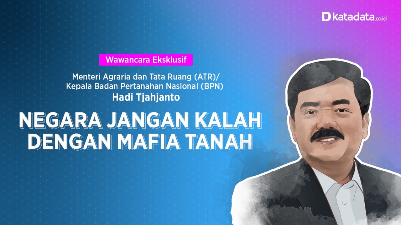 Hadi Tjahjanto: Persoalan Tanah Tidak Bisa Diselesaikan di Satu Kementerian