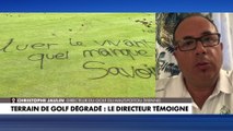 «Les golfs représentent 0,09% de la consommation d’eau en France», le directeur du golf dégradé par le convoi de l'eau témoigne