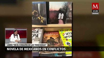 Julio Godínez Presenta su Novela "El Corazón de las Trincheras": Noche Literaria Imperdible