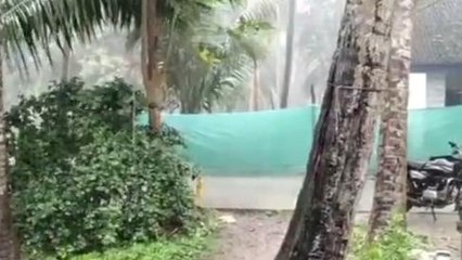 కోనసీమ జిల్లా: భారీగా దంచికొట్టిన వర్షం