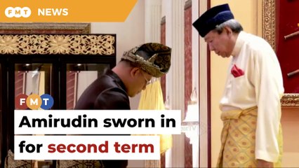 Amirudin reappointed Selangor MB