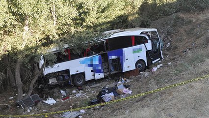 Yozgat'ta yolcu otobüsü şarampole uçtu! Ölü ve yaralılar var