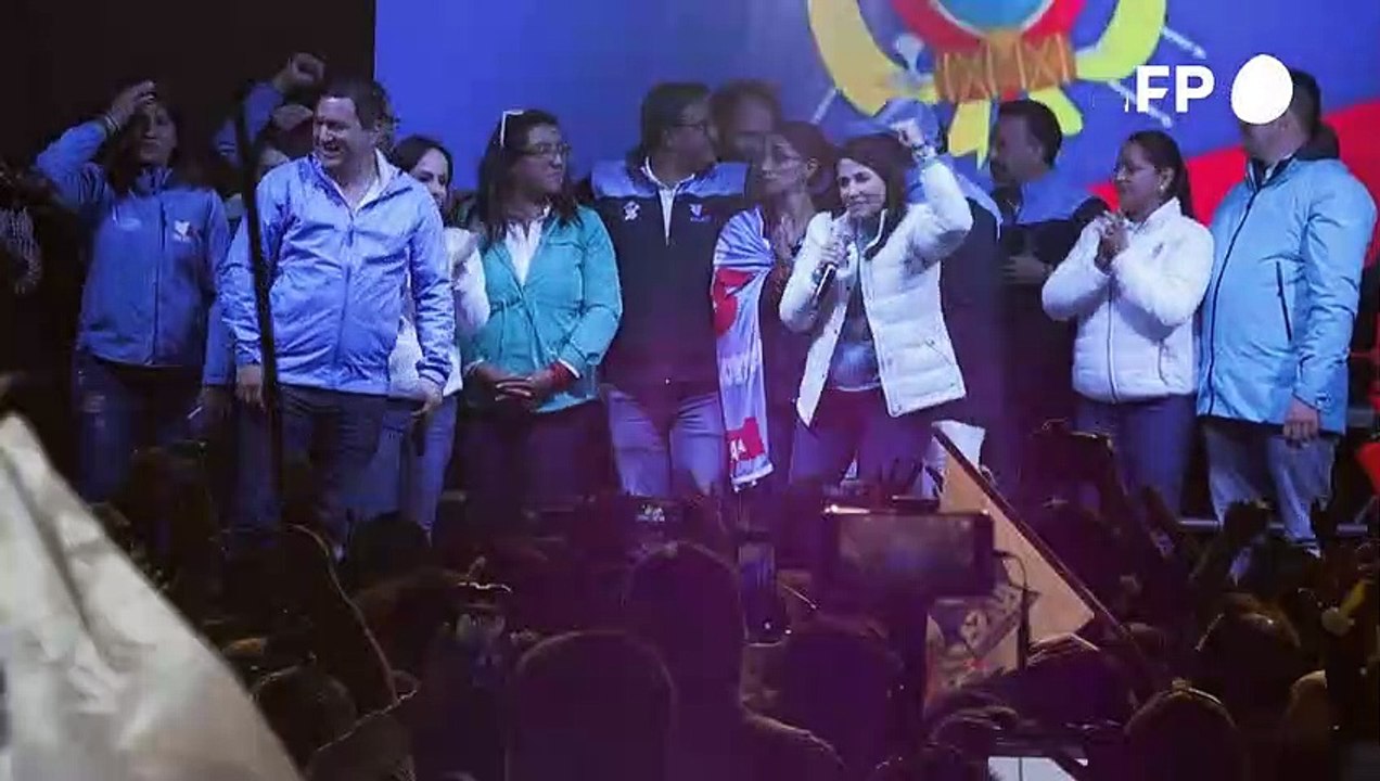 Linkspolitikerin gonzález bei präsidentschaftswahl in ecuador vorn