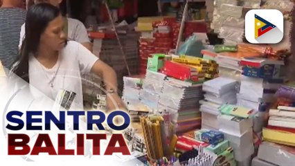 Presyo ng school supplies sa Divisoria, tumaas