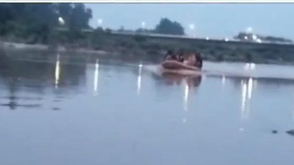 मुरादाबाद: रामगंगा नदी में डूबे तीन मासूम, तलाश जारी