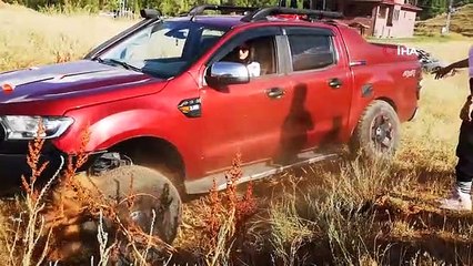 Erzurum'da kadınların off-road  heyecanı