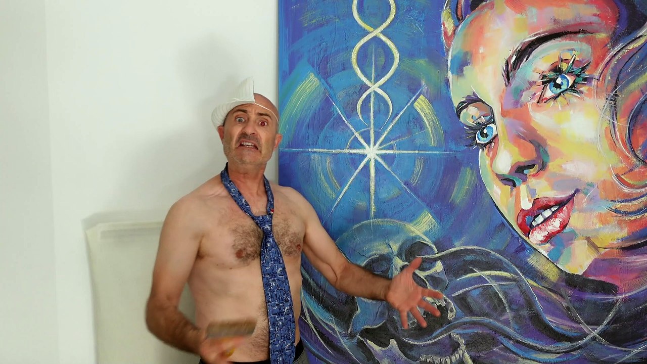 La mort ou la vie, peintre Olivier BOUTIN