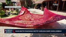 Kain Batik Raksasa Motif Garuda Dari Kain Limbah