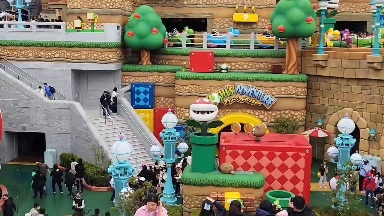 Step into Super Nintendo World at Universal Studio Japan Osaka!