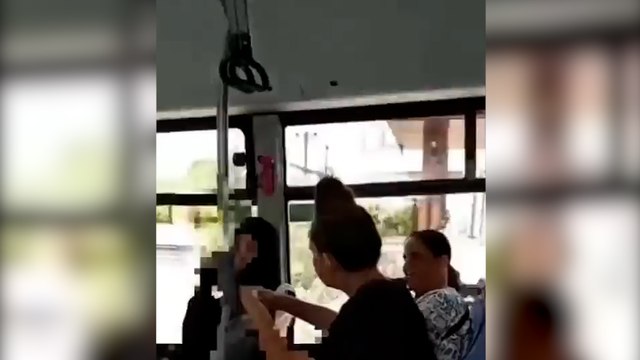 Otobüste çarşaflı kadına hakaret ve küfür iddiasına gözaltı Sen nerelisin, sen Suriyeli misin