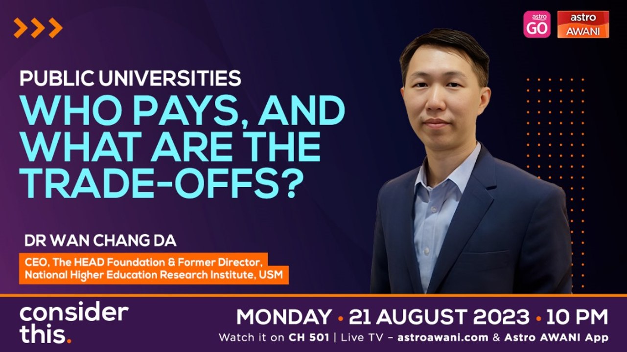 Consider This: Public Universities - Who Pays, And What Are The Trade-Offs?