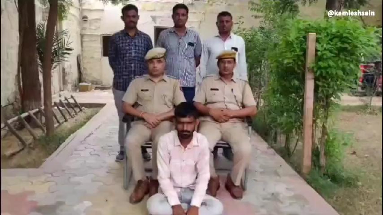 बाड़मेर: अवैध मादक पदार्थ के साथ तस्‍कर गिरफ्तार, जानिए कितनी स्‍मैक की बरामद