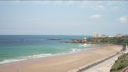 Plage - La Côte des Basques, berceau français du surf
