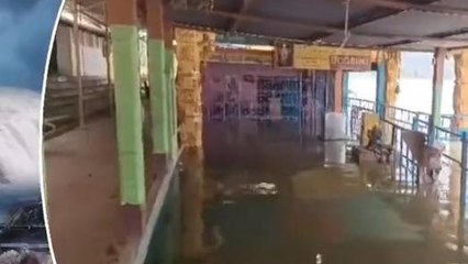 అల్లూరి జిల్లా: ఆలయాన్ని ముంచెత్తిన వరద... మళ్లీ టెన్షన్ టెన్షన్