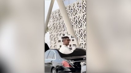 Ronaldo cellabiye ile Suudi Arabistan sokaklarında görüntülendi