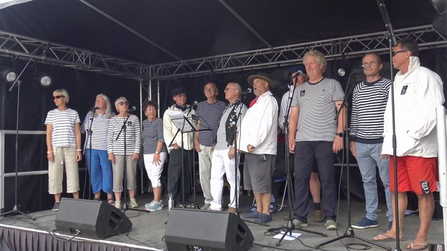 Falmouth Tall ships meet 17th August Chris Summrerfield Photography Music by Shout Shantie crew