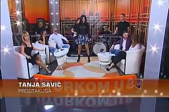 Tanja Savic - Prostakusa - Utorkom u 8 - (Tv Dmsat)