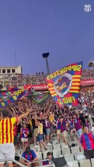 El Barça agradece el apoyo de la Grada d'Animació