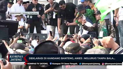 Deklarasi Di Kandang Banteng, Anies : Nglurug Tanpa Bala