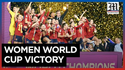 Spain wins first Women's World Cup with 1-0 victory over England