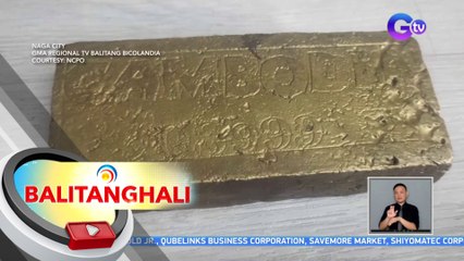 French national, arestado dahil sa pagbebenta ng umano'y pekeng gold bar | BT