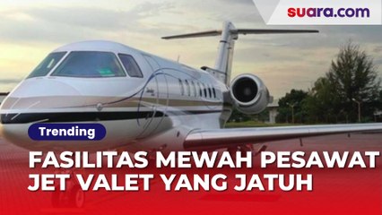 Fasilitas Mewah Pesawat Jet Valet yang Jatuh di Jalan Raya Selangor Malaysia