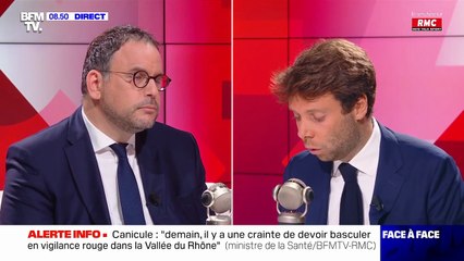 Echange tendu entre Benjamin Duhamel et Aurélien Rousseau sur BFMTV