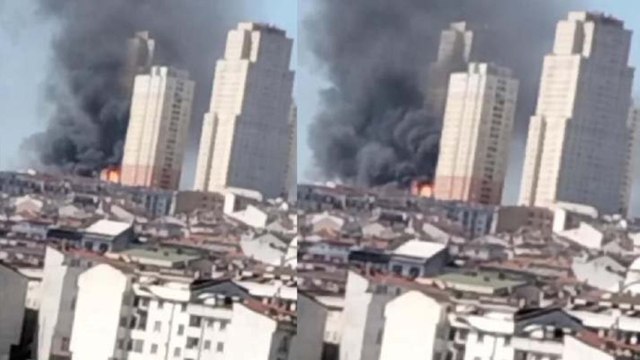 Esenyurt’ta kültür merkezinde yangın: Çok sayıda ekip sevk edildi