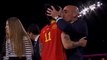 El presidente de la Federación, Luis Rubiales, besó en la boca a Jennifer Hermoso después de que España se proclamase campeona del Mundial
