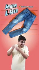 Jeans L size