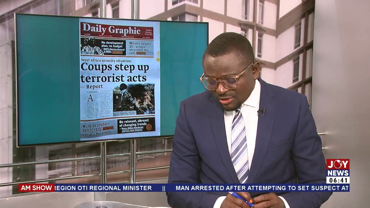 AM Newspaper Review West Africa security situation Coups step up