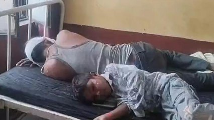 जालौन: दो बाइकों की हुई भीषण भिड़ंत,दो लोग हुए खून से लाल