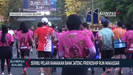 Seribu Pelari Ramaikan Bank Jateng Friendship Run Makassar