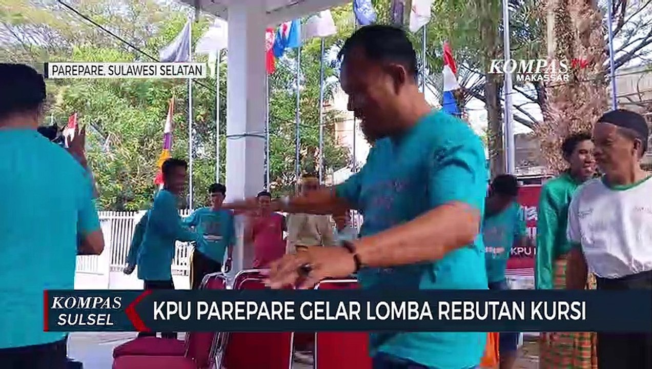 KPU Parepare Gelar Lomba Rebutan Kursi - Video Dailymotion