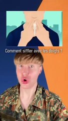 Comment siffler avec les doigts ? 