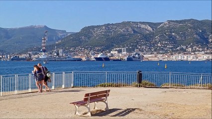 Dimanche animé en rade de Toulon