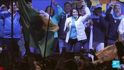 Leftist lawyer leads as violence-hit Ecuador heads to run-off poll