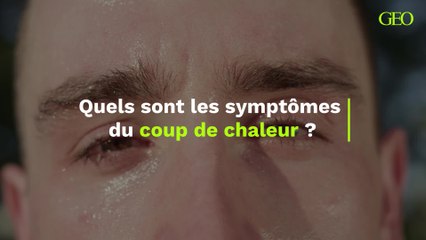 Quels sont les symptômes du coup de chaleur ?