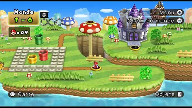 New Super Mario Bros. Wii 7: Retro Heaven online multiplayer - wii
