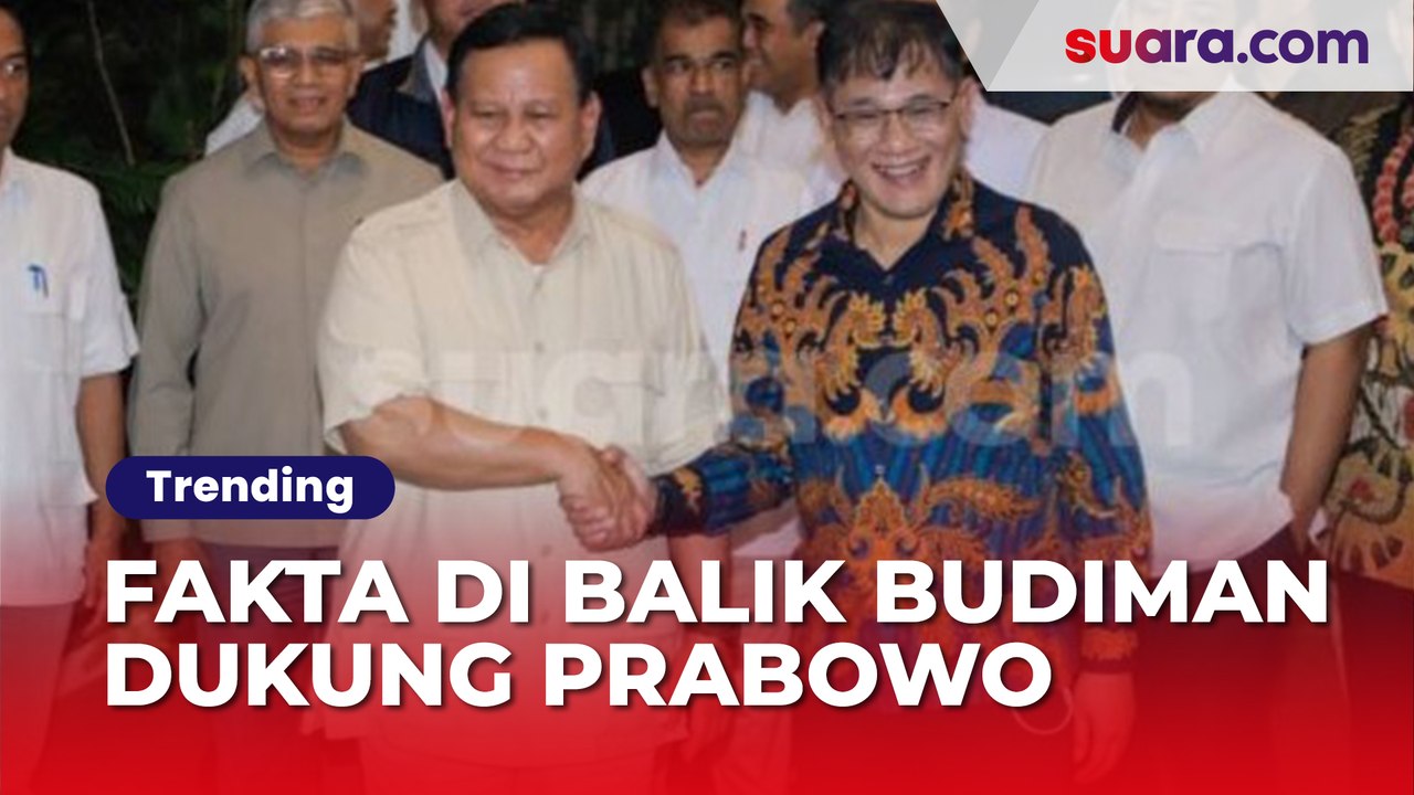 Fakta di Balik Budiman Sudjatmiko Dukung Prabowo, Bakal Jadi Cawapres?