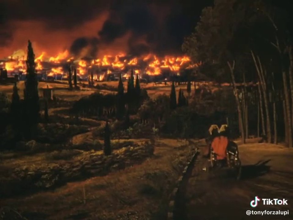 QUO VADIS (1951) - Parte 2 - Clip: Incendio di Roma, Leoni nell'arena